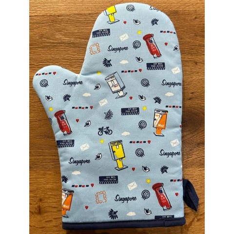 Postal Oven Mitten 