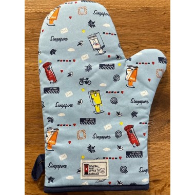 Postal Oven Mitten 
