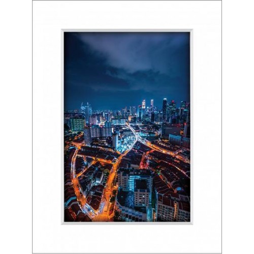 Singapore Night Skyline