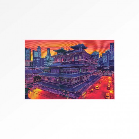 Buddha Tooth Relic Temple 3 Magnet