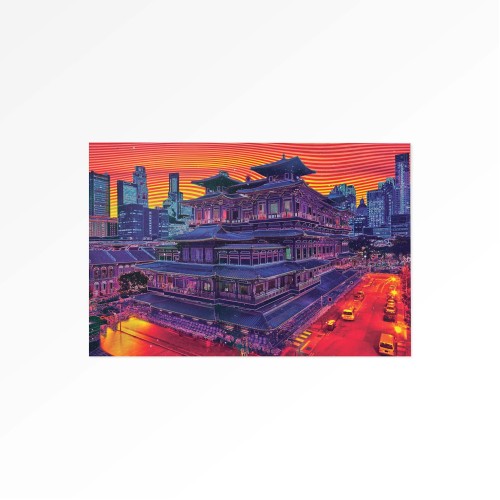 Buddha Tooth Relic Temple 3 Magnet