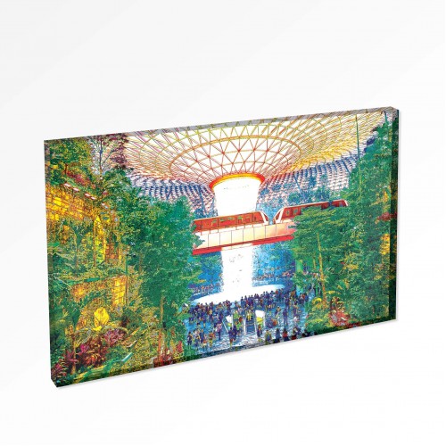 Singapore Jewel Waterfall Magnet