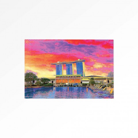 Marina Bay Sands 2 Magnet