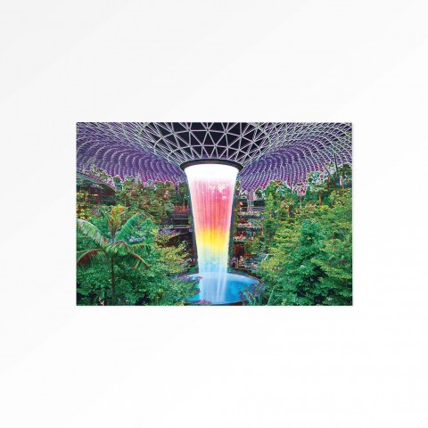Singapore Jewel Waterfall 2 Magnet
