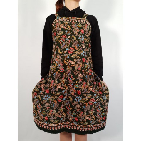 Batik Print Apron