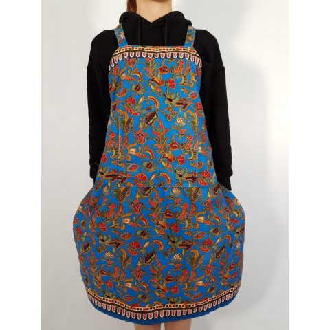 Batik Print Apron