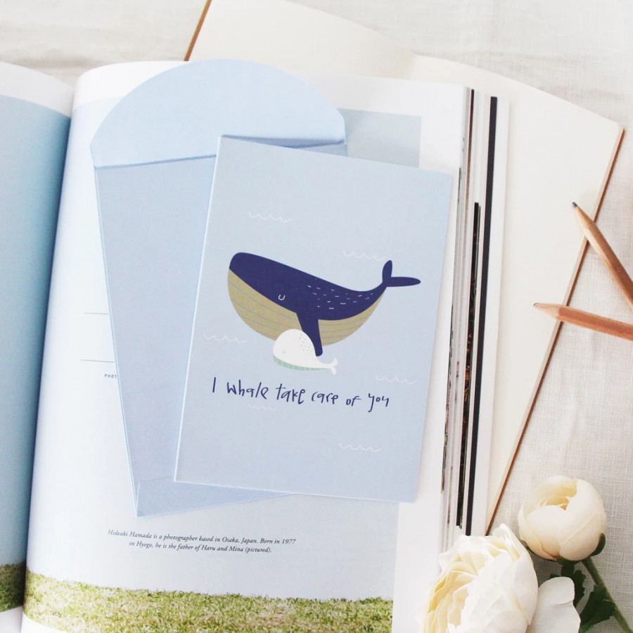 Whale Love Greeting Card