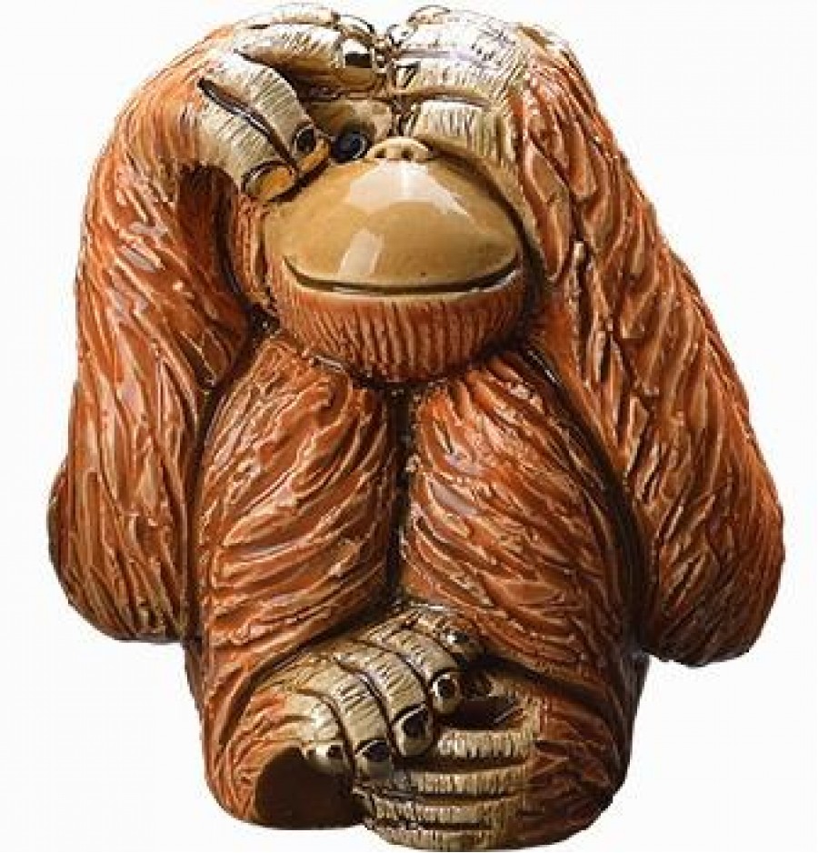 Orangutan-See No Evil