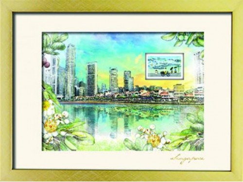 City in a Garden II Collection - Boat Quay Artprint