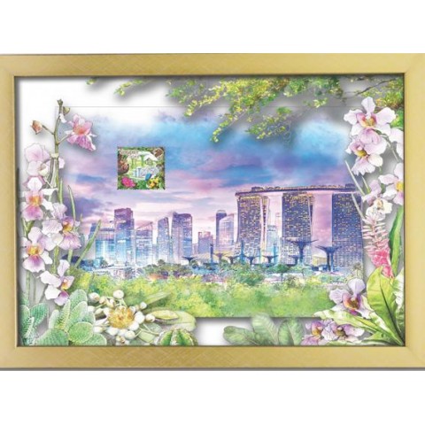 City in a Garden II Collection - Singapore Skyscraper