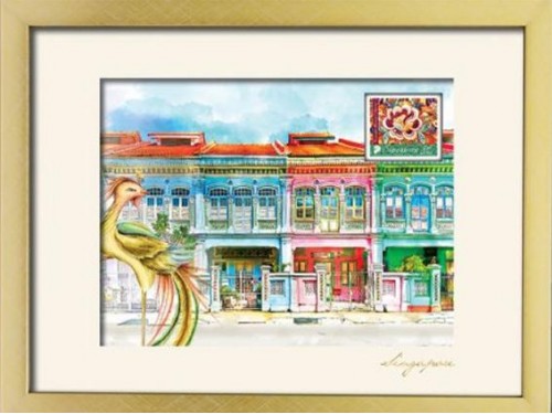 The Peranakan Collections- Shophouses Artprint 3