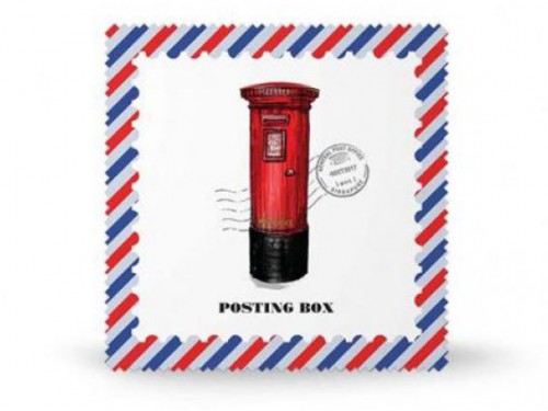 Posting Boxes of Singapore Collection - Microfiber Eyeglass Cloth