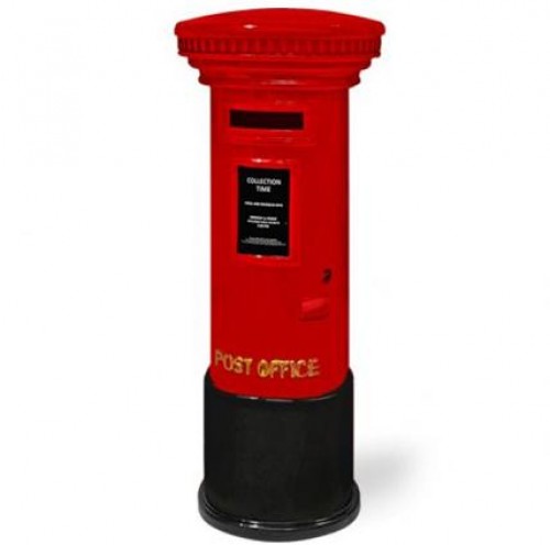 Posting Boxes of Singapore Collection - Red Posting Coin Box