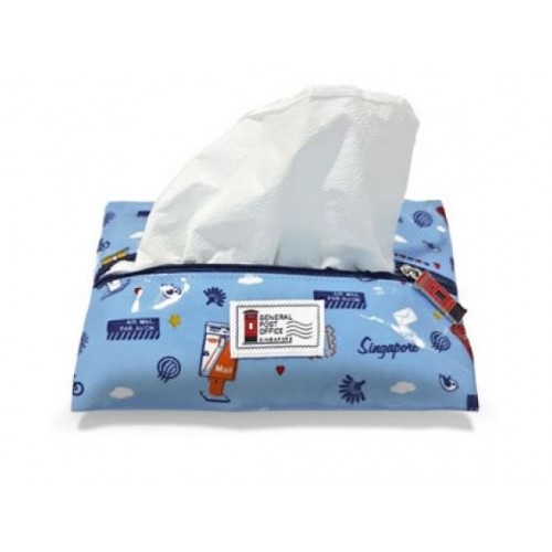 Posting Boxes of Singapore Collection - Tissue Pouch