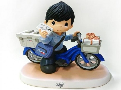 SingPost Precious Moment Postman Figurine