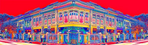 Joo Chiat Panorama - Red