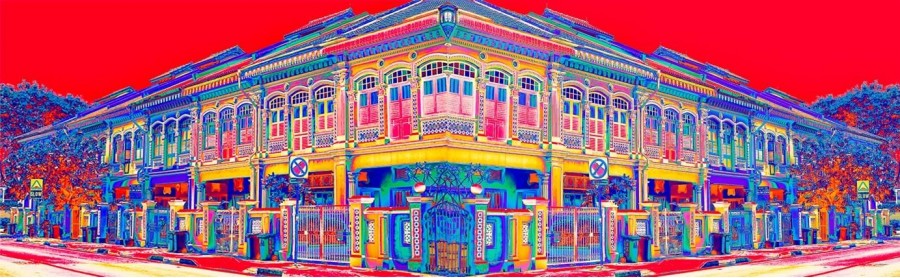 Joo Chiat Panorama - Red