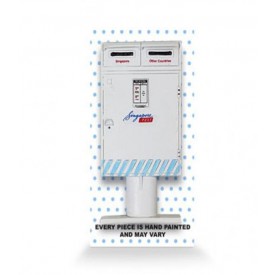 Posting Boxes of Singapore Collection - White Posting Box 3D Magnet