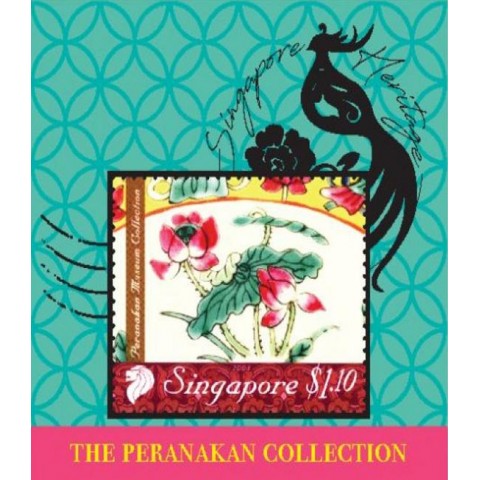 The Peranakan Magnet Collection - Porcelain with Lotus