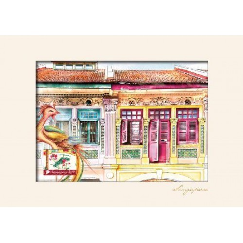 The Peranakan Collections- Shophouses Print 2