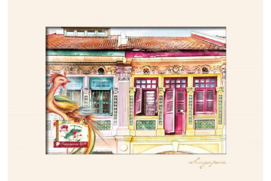 The Peranakan Collections- Shophouses Print 2