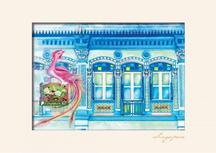 The Peranakan Collections- Shophouses Print 1