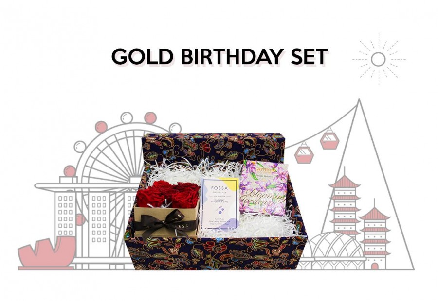 Gold Birthday Set