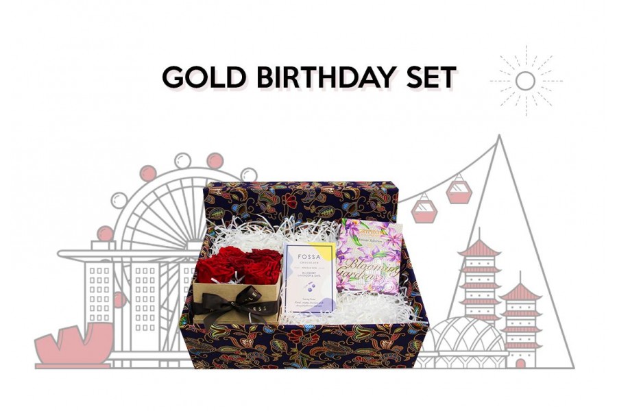 Gold Birthday Set