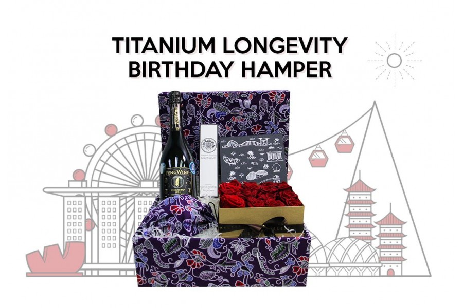 Titanium Longevity Birthday Hamper