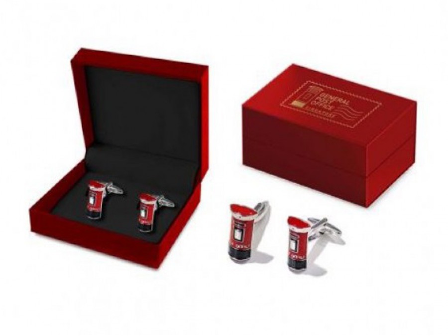 Posting Boxes of Singapore Collection - Cufflink
