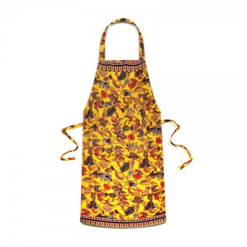 Batik Print Apron