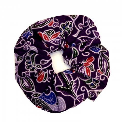 Timeless Batik Scrunchies