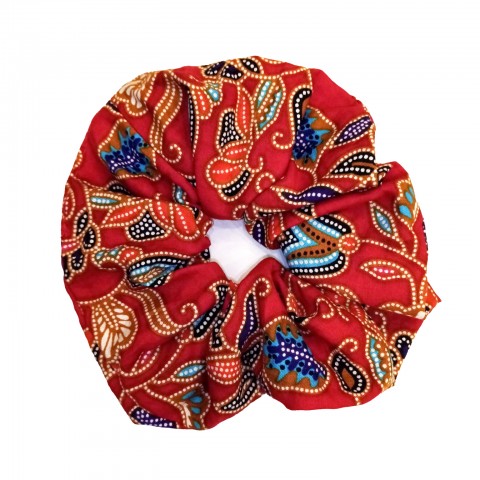 Timeless Batik Scrunchies