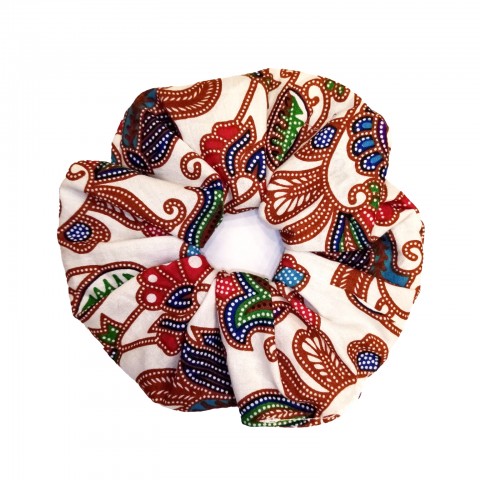 Timeless Batik Scrunchies