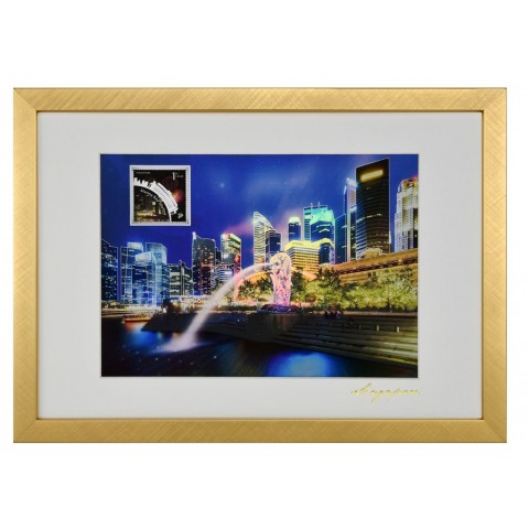 Iconic Landmarks of Singapore Collection II - Merlion Artprint