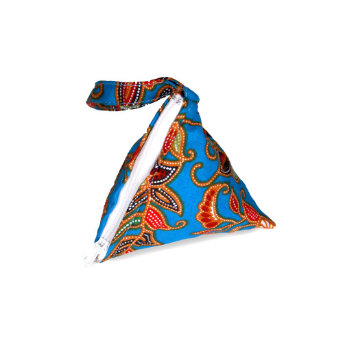 Batik Coin Pouch Blue Batik Coin Pouch Blue